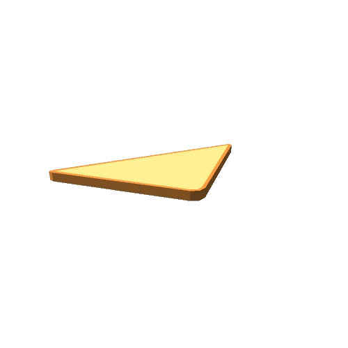 Triangle bread